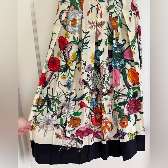 Gucci floral print midi skirt - Picture 4 of 14